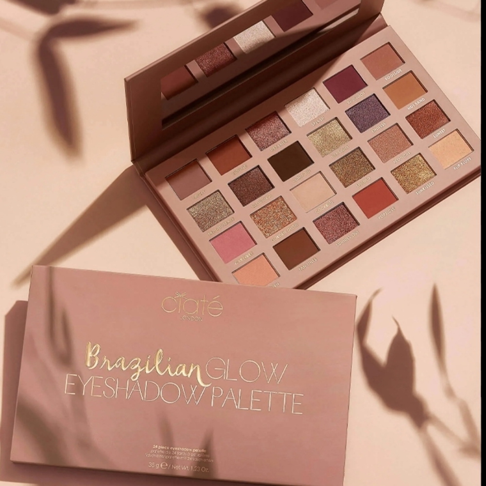 CIATE LONDON BRAZILIAN GLOW MULTI-TASKING 24 PAN EYESHADOW PALETTE.